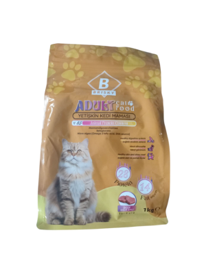 BRİSKY KEDİ MAMASI BİFTEKLİ 1 KG